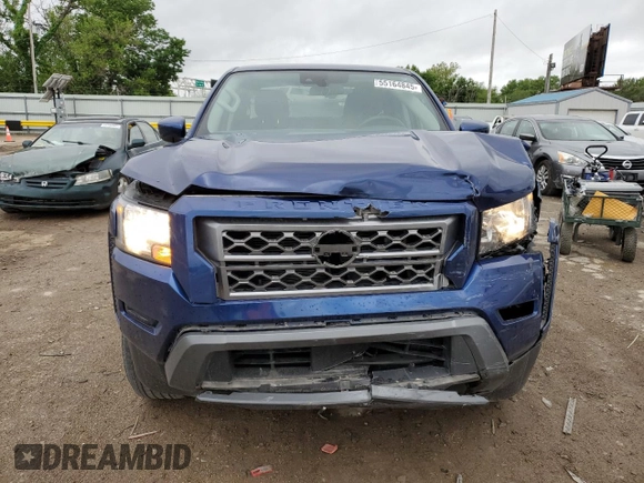 2022 Nissan Frontier SV с VIN 1N6ED1EJ0NN663674, выставлен на аукционе Copart как лот 55164845 с пробегом 48 196 миль миль и Списание • Salvage title. История ставок и продаж доступна на DreamBid. Изображение 5.