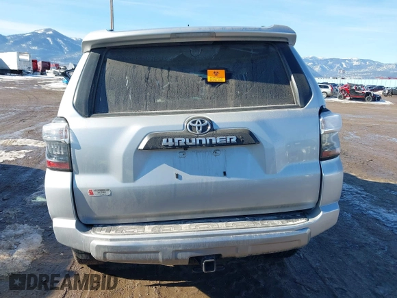 2023 Toyota 4Runner TRD Off Road Premium with VIN JTERU5JR6P6135587, listed as a IAAI auction lot 41681577 with Not provided miles and . Bid and sale history available at DreamBid. Image 16.