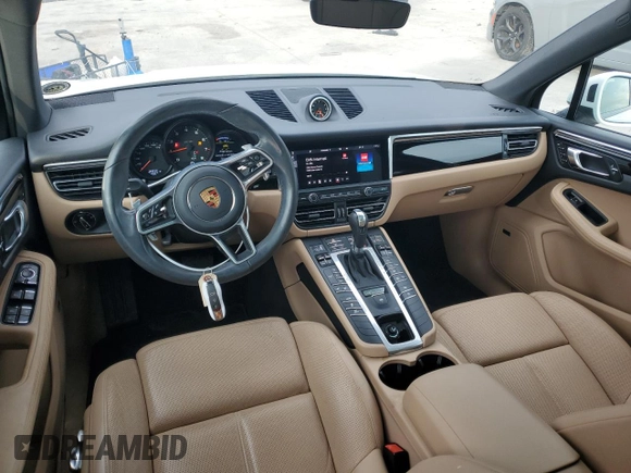 2021 Porsche Macan with VIN WP1AA2A55MLB11458, listed as a Copart auction lot 53870945 with 28,930 mi miles and Salvage Title. Bid and sale history available at DreamBid. Image 8.
