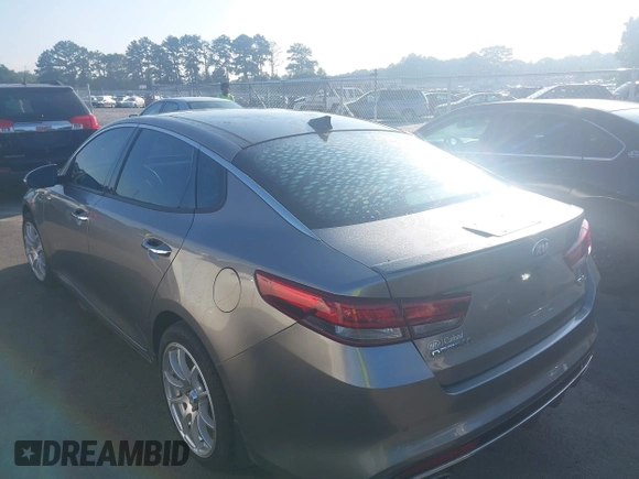 2017 Kia Optima SX Limited with VIN 5XXGV4L23HG171453, listed as a IAAI auction lot 42631759 with 167,055 mi miles and . Bid and sale history available at DreamBid. Image 3.