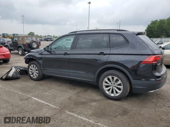 2018 Volkswagen Tiguan S with VIN 3VV0B7AX3JM055587, listed as a Copart auction lot 59751225 with 66,779 mi miles and Salvage title. Bid and sale history available at DreamBid. Image 2.