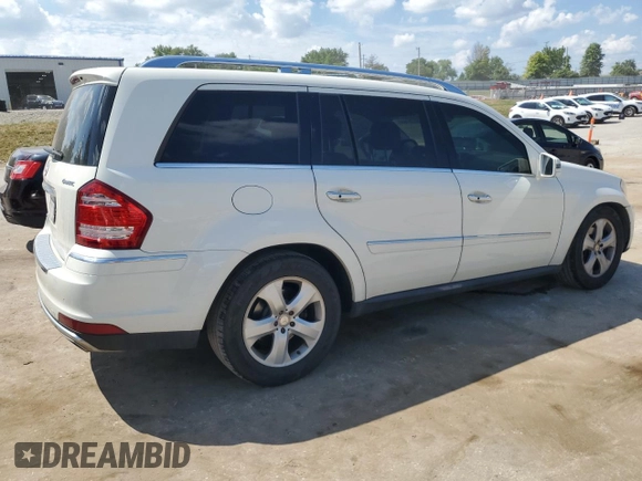 2012 Mercedes-Benz GL-Class GL 450 with VIN 4JGBF7BE4CA790020, listed as a Copart auction lot 60251444 with 163,729 mi miles and Salvage Title. Bid and sale history available at carsss.com. Image 3.