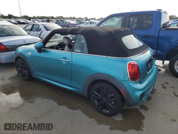 2019 MINI Convertible Cooper S с VIN WMWWG9C59K3E41385, выставлен на аукционе Copart как лот 74269624 с пробегом Не указан миль и На запчасти • Non repairable. История ставок и продаж доступна на DreamBid. Изображение 2.