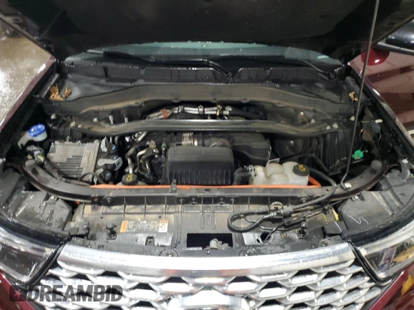 2022 Ford Explorer Platinum with VIN 1FM5K8HW4NNA06011, listed as a Copart auction lot 84296524 with 51,429 mi miles and Salvage Title. Bid and sale history available at carsss.com. Image 13.