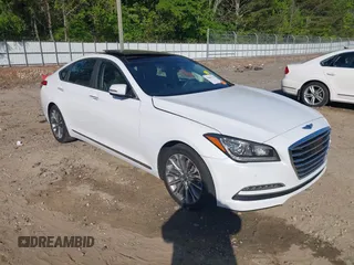 2016 Hyundai Genesis 3.8L z VIN KMHGN4JE5GU107318, wystawiony jako IAAI lot #42046138 z przebiegiem 103 200 mil mil oraz . Historia ofert i sprzedaży dostępna na DreamBid. Obrazek 1.