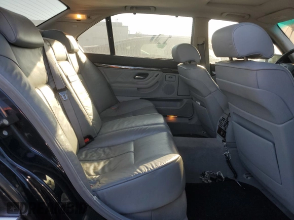 2001 BMW 7 Series 740iL with VIN WBAGH83461DP29311, listed as a Copart auction lot 75264604 with 143,972 mi miles and Clean Title. Bid and sale history available at carsss.com. Image 10.