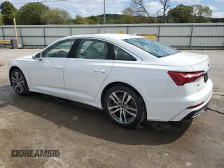 2022 Audi A6 Prestige with VIN WAUM2BF21NN058478, listed as a Copart auction lot 71114514 with 33,019 mi miles and Salvage Title. Bid and sale history available at carsss.com. Image 2.