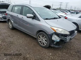 2014 Mazda 5 Sport with VIN JM1CW2BL7E0172418, listed as a Copart auction lot 55394085 with 195,228 mi miles and Salvage title. Bid and sale history available at DreamBid. Image 4.
