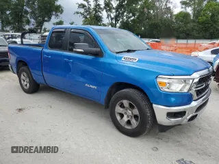 2022 Ram 1500 Big Horn with VIN 1C6SRFBT5NN202987, listed as a Copart auction lot 59354415 with Not provided miles and Non repairable. Bid and sale history available at DreamBid. Image 4.