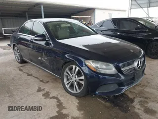 2015 Mercedes-Benz C-Class C 300 with VIN 55SWF4JB3FU094478, listed as a IAAI auction lot 41629676 with 91,603 mi miles. Bid and sale history available at carsss.com. Image 1.