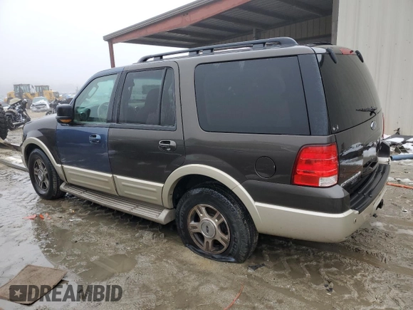 2005 Ford Expedition Eddie Bauer z VIN 1FMFU18595LA27431, wystawiony jako Copart lot #42250805 z przebiegiem 152 116 mil mil oraz Czysty tytuł • Clean title. Historia ofert i sprzedaży dostępna na DreamBid. Obrazek 2.