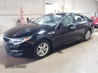 2016 Kia Optima LX with VIN 5XXGT4L34GG055594, listed as a Copart auction lot 59985715 with 161,283 mi miles and Non repairable. Bid and sale history available at DreamBid. Image 1.