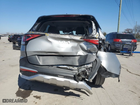 2023 Kia Sportage LX with VIN KNDPU3AF5P7174185, listed as a Copart auction lot 47211935 with 24,819 mi miles and Salvage Title. Bid and sale history available at carsss.com. Image 6.