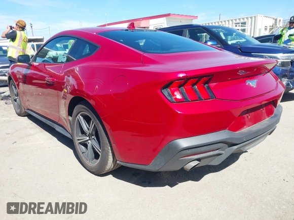 2024 Ford Mustang EcoBoost with VIN 1FA6P8TH9R5145596, listed as a IAAI auction lot 41703151 with 5,912 mi miles. Bid and sale history available at carsss.com. Image 3.