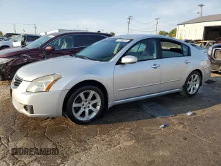 2007 Nissan Maxima 3.5 SE with VIN 1N4BA41E47C858805, listed as a Copart auction lot 71289524 with 159,722 mi miles and Salvage Title. Bid and sale history available at carsss.com. Image 1.