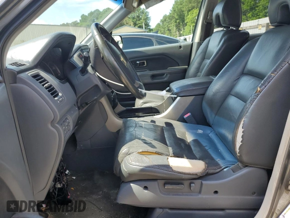 2007 Honda Pilot EX-L with VIN 2HKYF18537H536008, listed as a Copart auction lot 65339965 with 123,456 mi miles and Clean title. Bid and sale history available at DreamBid. Image 7.
