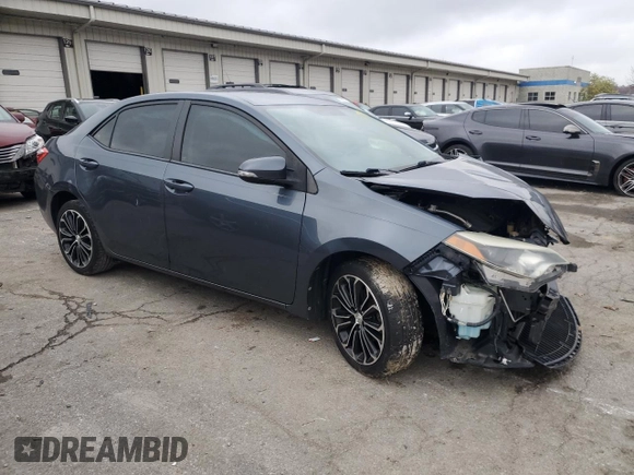 2014 Toyota Corolla L with VIN 2T1BURHE7EC186540, listed as a Copart auction lot 81974694 with 97,867 mi miles and Salvage title. Bid and sale history available at DreamBid. Image 4.