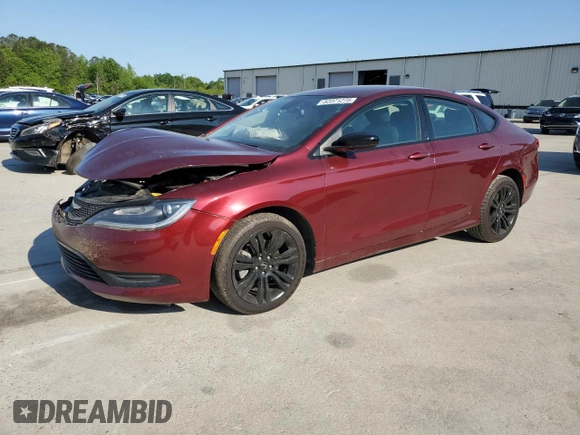 2017 Chrysler 200 Touring z VIN 1C3CCCFB1HN504445, wystawiony jako Copart lot #52371275 z przebiegiem 121 703 mil mil oraz Szkoda całkowita • Salvage title. Historia ofert i sprzedaży dostępna na DreamBid. Obrazek 1.