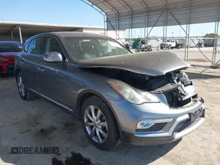 2017 Infiniti QX50 with VIN JN1BJ0RP8HM381822, listed as a IAAI auction lot 41978245 with 53,115 mi miles and . Bid and sale history available at DreamBid. Image 1.