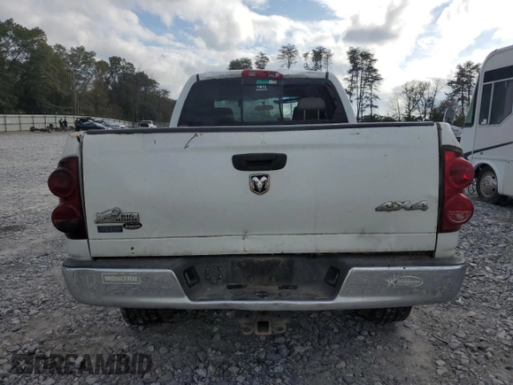 2008 Dodge Ram 3500 SLT with VIN 3D7MX38A88G188761, listed as a Copart auction lot 79547974 with 0 mi miles and Non Repairable. Bid and sale history available at carsss.com. Image 6.