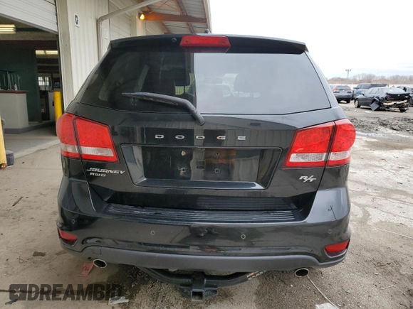 2016 Dodge Journey R/T with VIN 3C4PDDEG9GT183735, listed as a Copart auction lot 50972685 with 76,438 mi miles and Salvage title. Bid and sale history available at DreamBid. Image 6.
