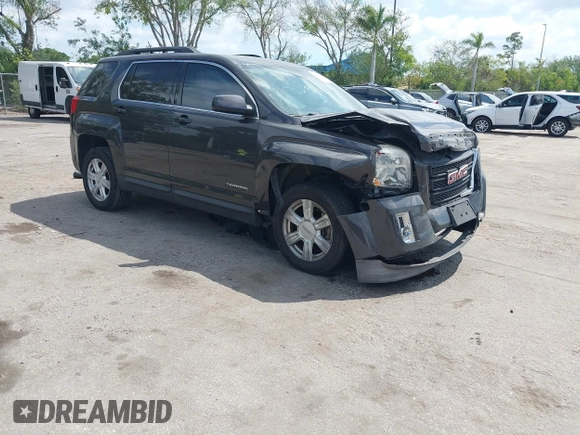 2015 GMC Terrain SLE with VIN 2GKALREK5F6383593, listed as a IAAI auction lot 42097771 with 89,492 mi miles. Bid and sale history available at carsss.com. Image 1.