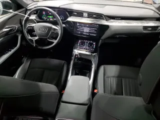 2022 Audi e-tron Premium Plus with VIN WA1LAAGE2NB009791, listed as a Copart auction lot 83365324 with 23,763 mi miles and Salvage title. Bid and sale history available at DreamBid. Image 8.