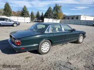 2002 Jaguar XJ with VIN SAJDA14CX2LF40535, listed as a Copart auction lot 78708334 with 74,862 mi miles and Salvage Title. Bid and sale history available at carsss.com. Image 3.