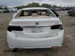 2012 Acura TSX Tech Pkg with VIN JH4CU2F61CC028996, listed as a Copart auction lot 53205975 with 161,700 mi miles and Clean Title. Bid and sale history available at carsss.com. Image 6.