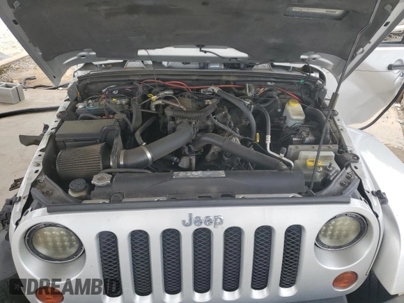 2011 Jeep Wrangler Sahara with VIN 1J4AA5D13BL546742, listed as a Copart auction lot 56415765 with 60,454 mi miles and Salvage title. Bid and sale history available at DreamBid. Image 11.