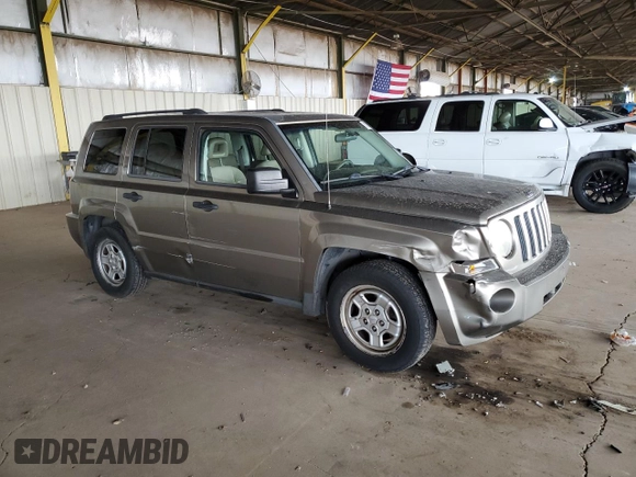2008 Jeep Patriot Sport с VIN 1J8FF28W68D759620, выставлен на аукционе Copart как лот 51824805 с пробегом 197 180 миль миль и Списание • Salvage title. История ставок и продаж доступна на DreamBid. Изображение 4.