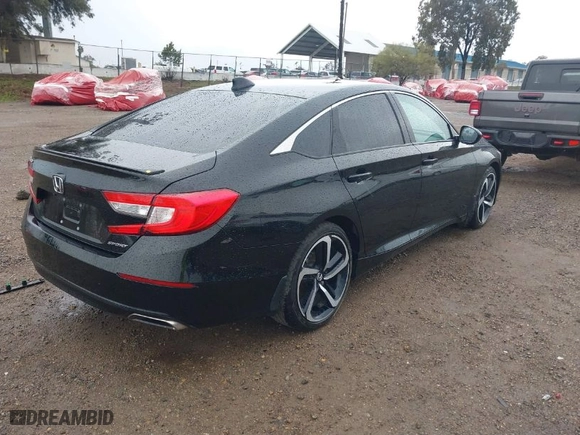 2019 Honda Accord Sedan Sport 1.5T with VIN 1HGCV1F32KA042299, listed as a IAAI auction lot 41711078 with 100,592 mi miles. Bid and sale history available at carsss.com. Image 4.