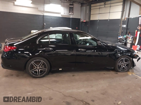 2024 Mercedes-Benz C 300 with VIN W1KAF4HB5RR163791, listed as a IAAI auction lot 41877745 with 7,631 mi miles and . Bid and sale history available at DreamBid. Image 13.