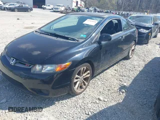2008 Honda Civic Cpe Si with VIN 2HGFG215X8H706316, listed as a IAAI auction lot 41903050 with 178,360 mi miles. Bid and sale history available at carsss.com. Image 2.