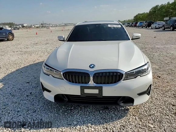 2022 BMW 3 Series 330e with VIN 3MW5P7J03N8C66082, listed as a Copart auction lot 50627595 with 70,799 mi miles and Salvage Title. Bid and sale history available at carsss.com. Image 14.