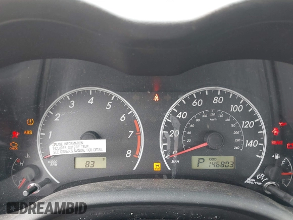 2013 Toyota Corolla L with VIN 5YFBU4EE0DP178320, listed as a IAAI auction lot 42024591 with 146,803 mi miles and . Bid and sale history available at DreamBid. Image 7.