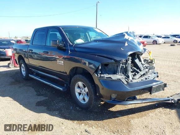 2017 Ram 1500 Express z VIN 1C6RR7KG4HS665409, wystawiony jako IAAI lot #41674384 z przebiegiem 89 187 mil mil oraz . Historia ofert i sprzedaży dostępna na DreamBid. Obrazek 1.
