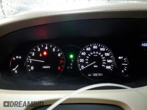 2006 Toyota Avalon XL with VIN 4T1BK36B46U142202, listed as a Copart auction lot 50775285 with 166,704 mi miles and Salvage Title. Bid and sale history available at carsss.com. Image 9.
