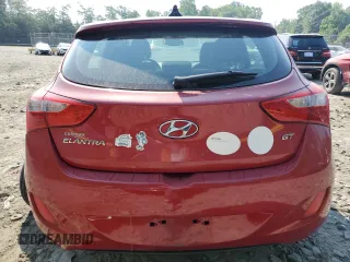 2013 Hyundai Elantra with VIN KMHD35LE5DU136986, listed as a Copart auction lot 60551325 with 66,355 mi miles and Salvage title. Bid and sale history available at DreamBid. Image 6.