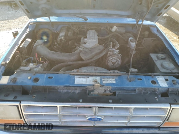 1992 Ford Ranger with VIN 1FTCR11T4NUB28954, listed as a Copart auction lot 89198125 with 95,454 mi miles and Salvage Title. Bid and sale history available at DreamBid. Image 11.