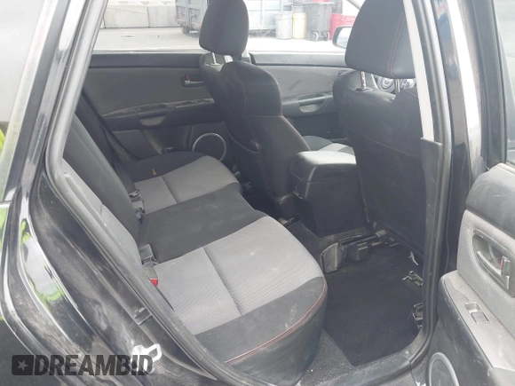 2008 Mazda 3 Mazdaspeed3 Sport with VIN JM1BK34M281857945, listed as a IAAI auction lot 42083322 with 110,416 mi miles and . Bid and sale history available at DreamBid. Image 8.