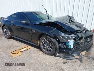 2024 Ford Mustang GT with VIN 1FA6P8CF3R5401875, listed as a IAAI auction lot 42168596 with 20,557 mi miles and . Bid and sale history available at DreamBid. Image 1.