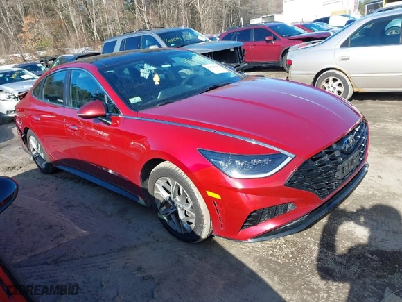 2023 Hyundai Sonata SEL with VIN KMHL14JA4PA326571, listed as a IAAI auction lot 41476619 with 53,881 mi miles. Bid and sale history available at carsss.com. Image 1.