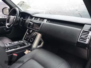 2019 Land Rover Range Rover HSE z VIN SALGS2SV4KA519345, wystawiony jako IAAI lot #41825924 z przebiegiem 91 450 mil mil oraz . Historia ofert i sprzedaży dostępna na DreamBid. Obrazek 5.