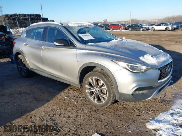 2018 Infiniti QX30 Premium z VIN SJKCH5CR1JA048452, wystawiony jako IAAI lot #41366688 z przebiegiem 109 456 mil mil oraz . Historia ofert i sprzedaży dostępna na DreamBid. Obrazek 1.