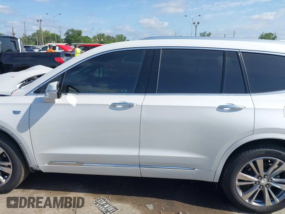 2024 Cadillac XT6 FWD Premium Luxury with VIN 1GYKPCRS9RZ726694, listed as a IAAI auction lot 42057522 with 19,312 mi miles and . Bid and sale history available at DreamBid. Image 14.
