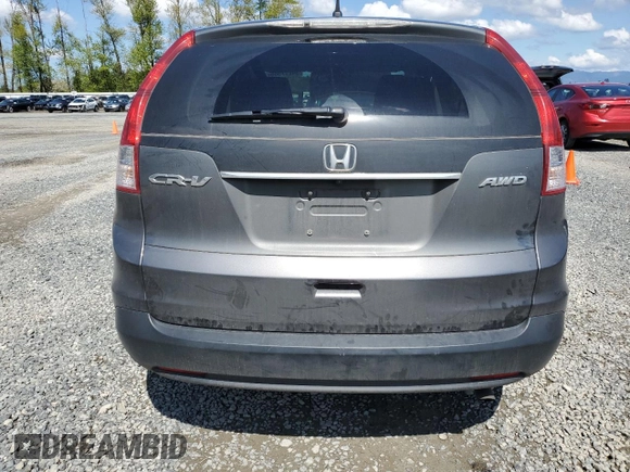 2013 Honda CR-V EX with VIN 5J6RM4H57DL002586, listed as a Copart auction lot 54277565 with 129,164 mi miles and Salvage Title. Bid and sale history available at carsss.com. Image 6.