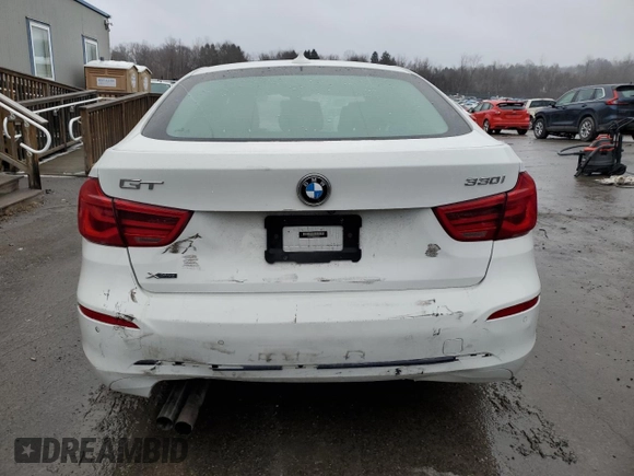 2017 BMW 3 Series 330i xDrive with VIN WBA8Z9C5XHG452896, listed as a Copart auction lot 42036405 with 55,009 mi miles and Clean Title. Bid and sale history available at carsss.com. Image 6.