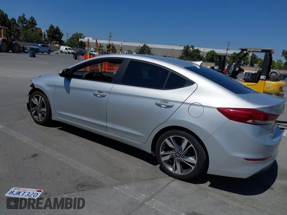 2017 Hyundai Elantra SE with VIN 5NPD74LF1HH164375, listed as a IAAI auction lot 42676445 with 159,486 mi miles and . Bid and sale history available at DreamBid. Image 3.