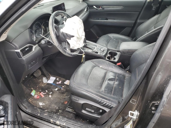 2018 Mazda CX-5 Grand Touring with VIN JM3KFBDM3J0317179, listed as a Copart auction lot 43535955 with 64,647 mi miles and Salvage Title. Bid and sale history available at carsss.com. Image 7.